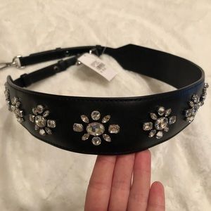 Michael Kors Leather Guitar Strap